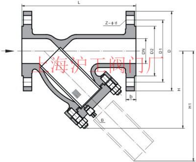 GL41H �� PN10~PN16 ���m�B���F��Y���^�V����Ҫ���μ��Y���ߴ�ʾ��D
