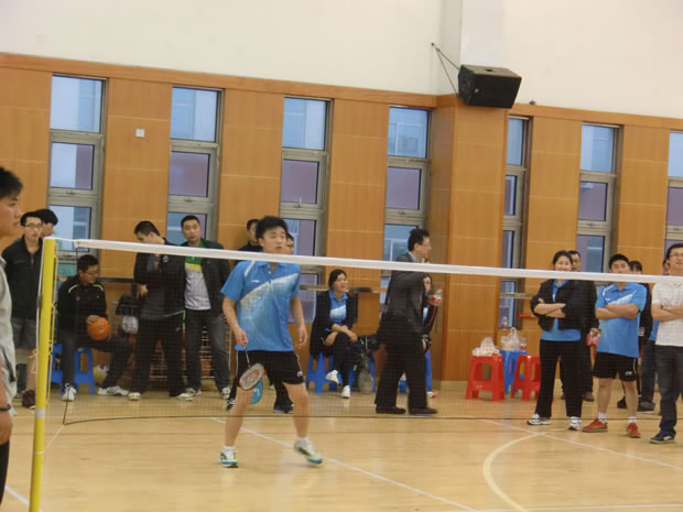 圖3 羽毛球比賽