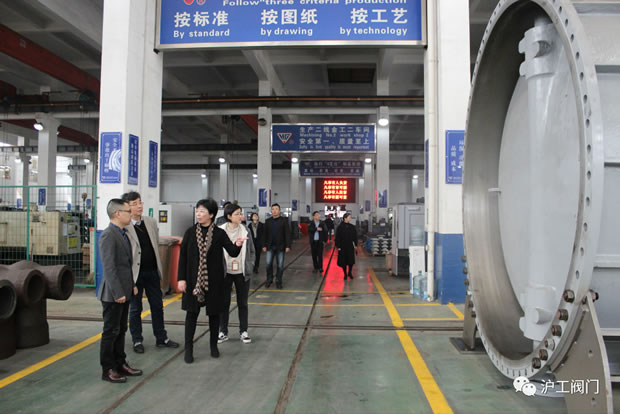 嘉定區(qū)政協(xié)委員華亭鎮(zhèn)活動(dòng)小組在上海滬工閥門廠開(kāi)展調(diào)研活動(dòng)(圖2)